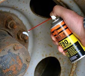 rust removing spray