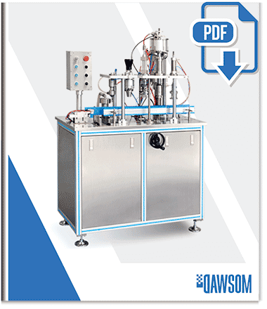 spray paint aerosol filling machine b-pt-540