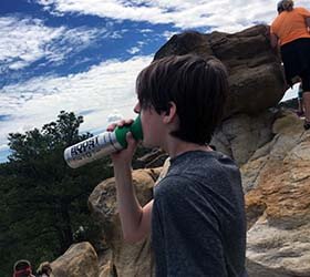 pocket canned oxygen