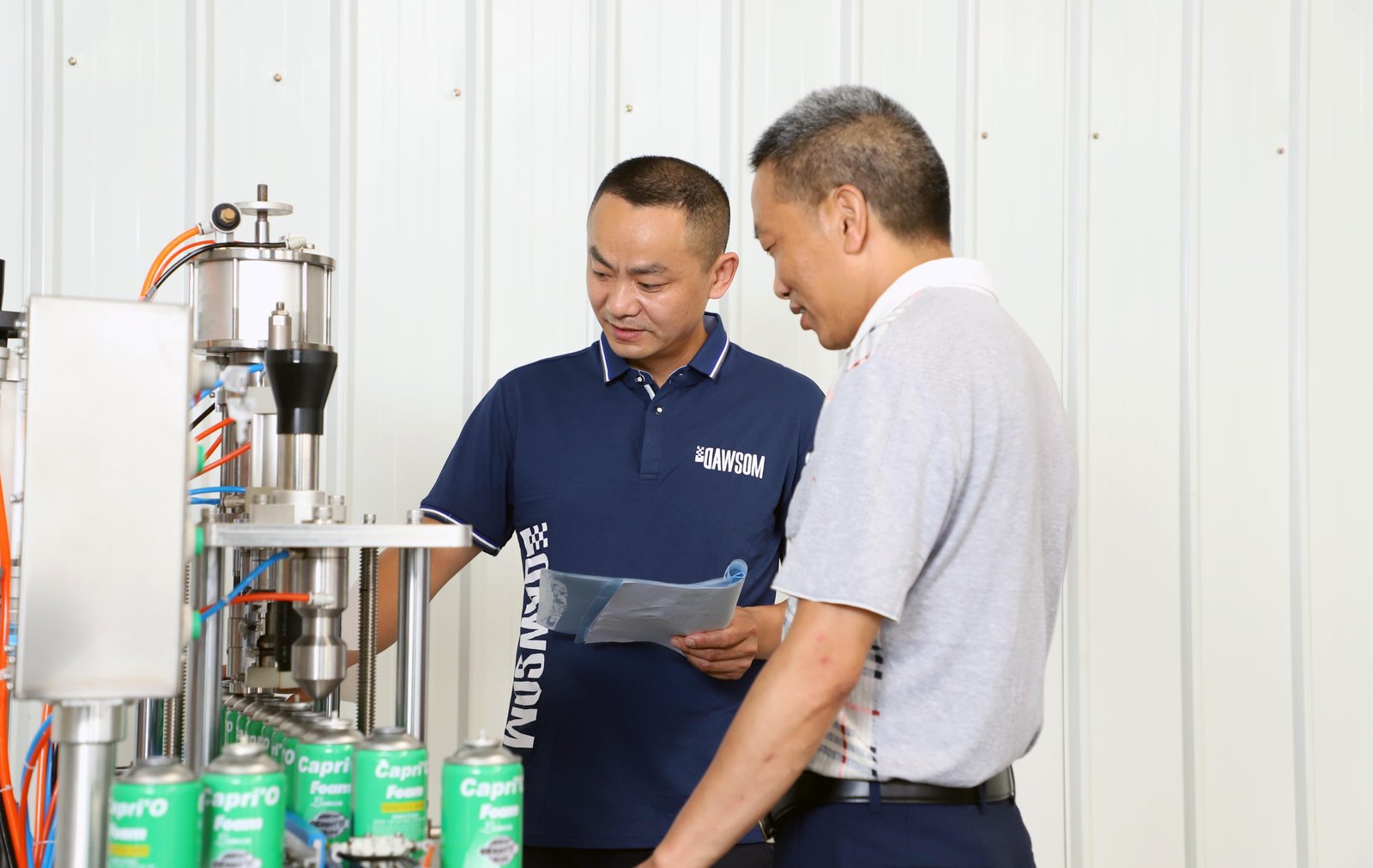 aerosol fillling machine insecticide