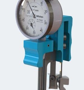 aerosol crimping height and diameter gauge