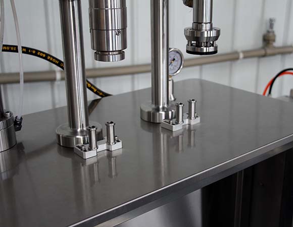 crimping and gas filling machine b-pt-500