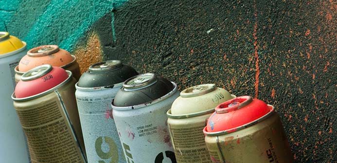 spray paint filling machine