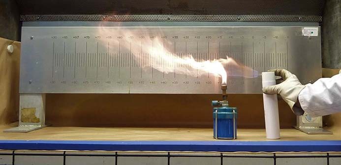 aerosol flammability testing